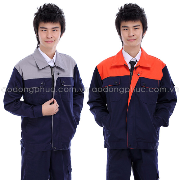 May áo đồng phục công nhân | May ao dong phuc cong nhan